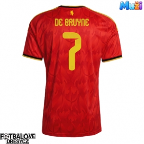 Belgie Kevin De Bruyne #7 Domácí Dres MS 2026 Krátký Rukáv